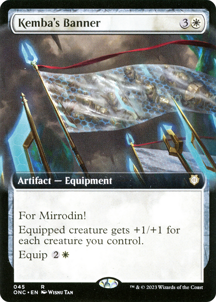 Kemba's Banner (Extended Art) (ONC-045) - Phyrexia: All Will Be One Commander: (Extended Art)