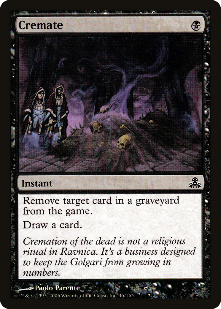Cremate (GPT-045) - Guildpact Foil