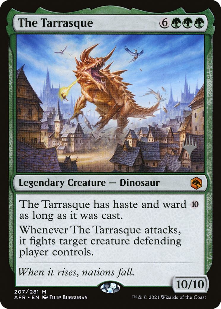 The Tarrasque (PPAFR-207P) - Adventures in the Forgotten Realms Promos Foil