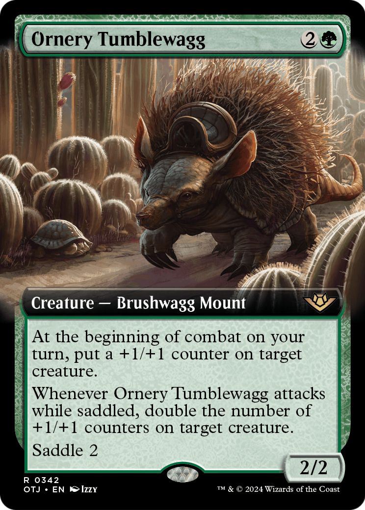 Ornery Tumblewagg (Extended Art) (OTJ-342) - Outlaws of Thunder Junction: (Extended Art)