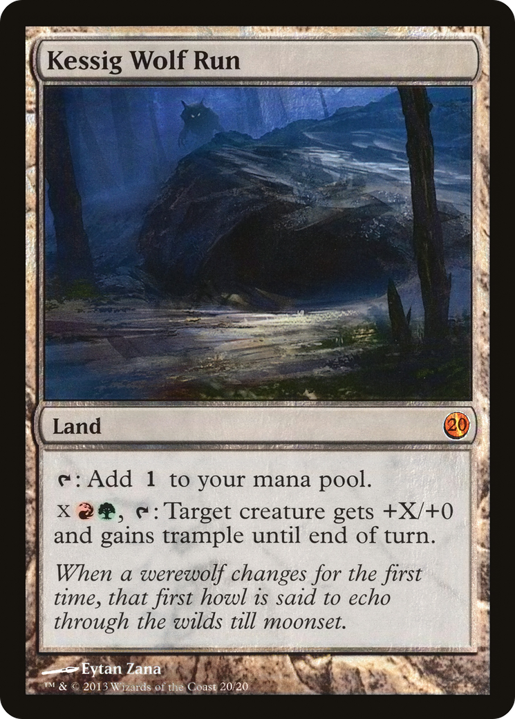 Kessig Wolf Run (V13-020) - From the Vault: Twenty Foil