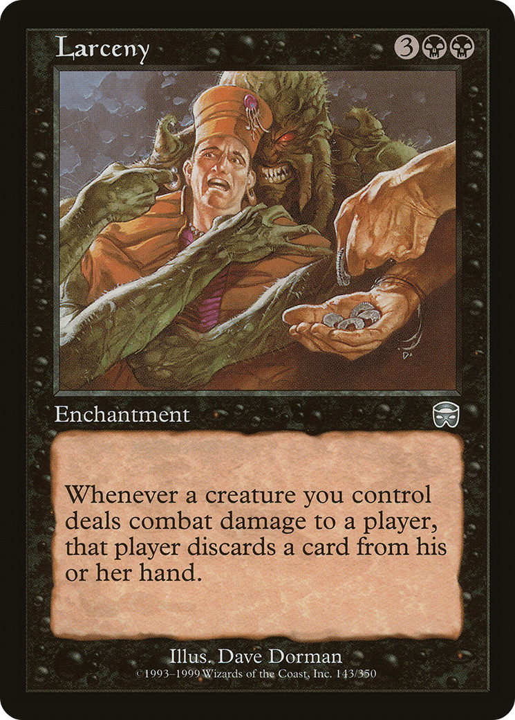 Larceny (MMQ-143) - Mercadian Masques