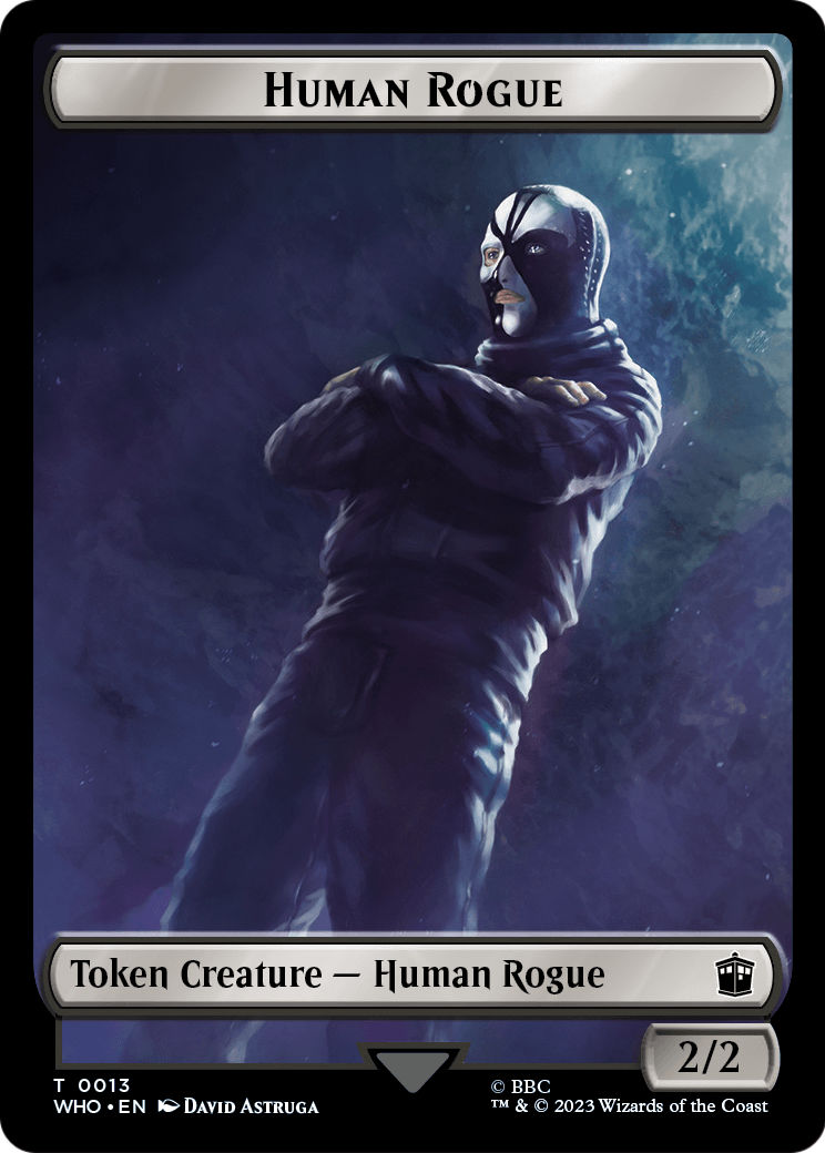 Human Rogue (TWHO-013) - Doctor Who Tokens