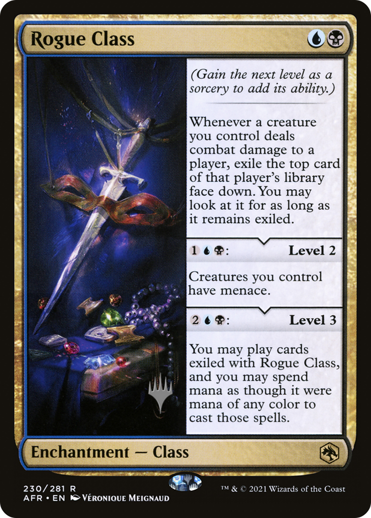 Rogue Class (PPAFR-230) - Adventures in the Forgotten Realms Promos Foil