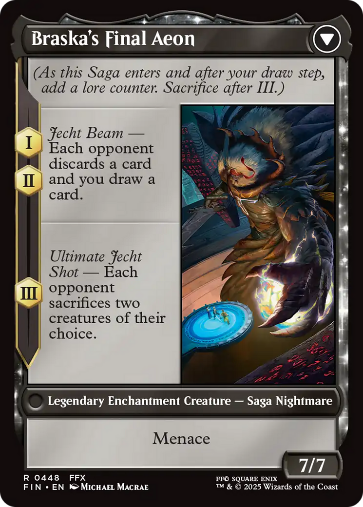 Jecht, Reluctant Guardian (Extended Art) (FIN-448) - FINAL FANTASY: (enchantment, Extended Art) Foil