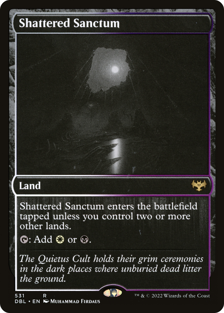 Shattered Sanctum (DBL-531) - Innistrad: Double Feature Foil