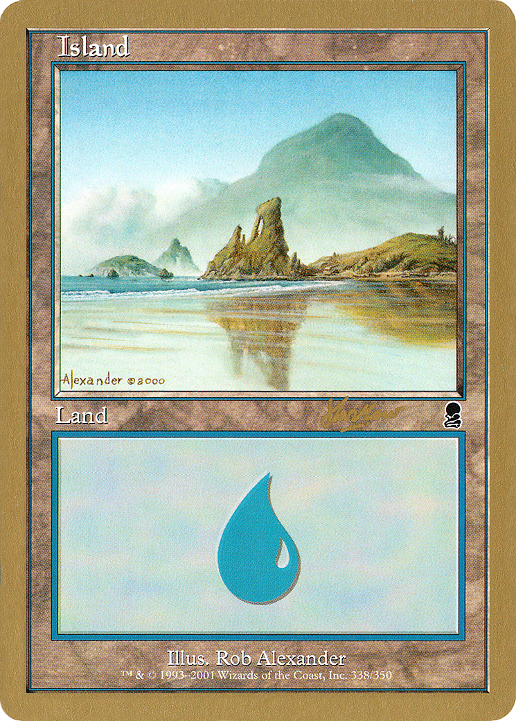 Island (338) - 2002 Sim Han How (ODY) (WCD-SHH338) - World Championship Decks 2002