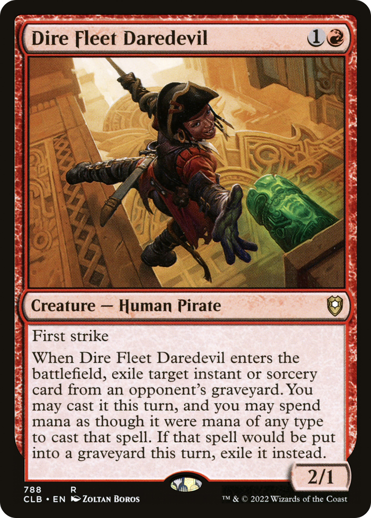 Dire Fleet Daredevil (CLB-788) - Commander Legends: Battle for Baldur's Gate