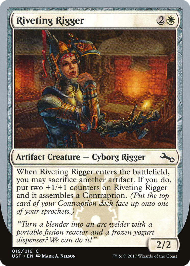 Riveting Rigger (UST-019) - Unstable