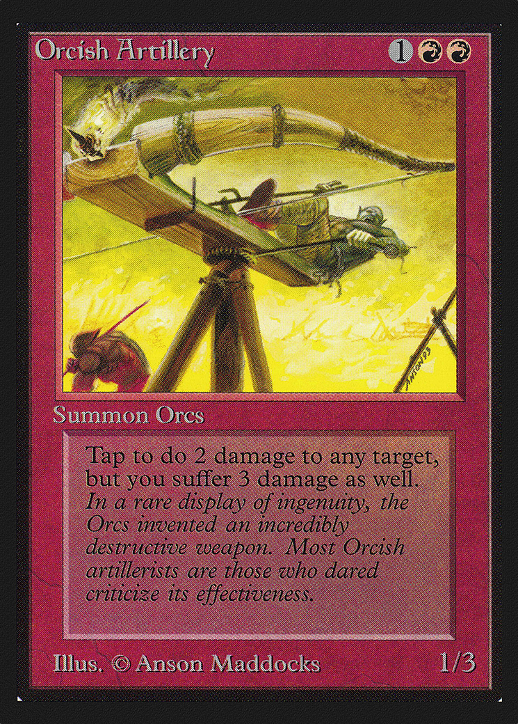 Orcish Artillery (CE) (CED-) - Collectors' Edition