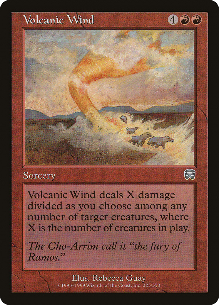 Volcanic Wind (MMQ-223) - Mercadian Masques