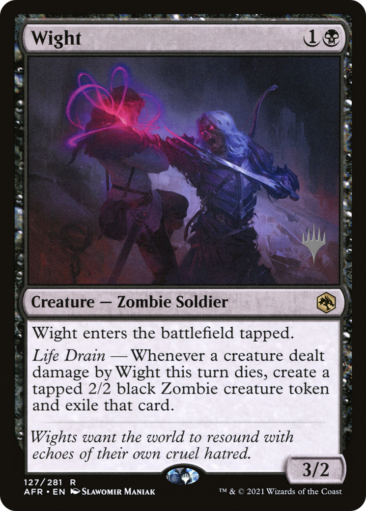 Wight (PPAFR-127) - Adventures in the Forgotten Realms Promos