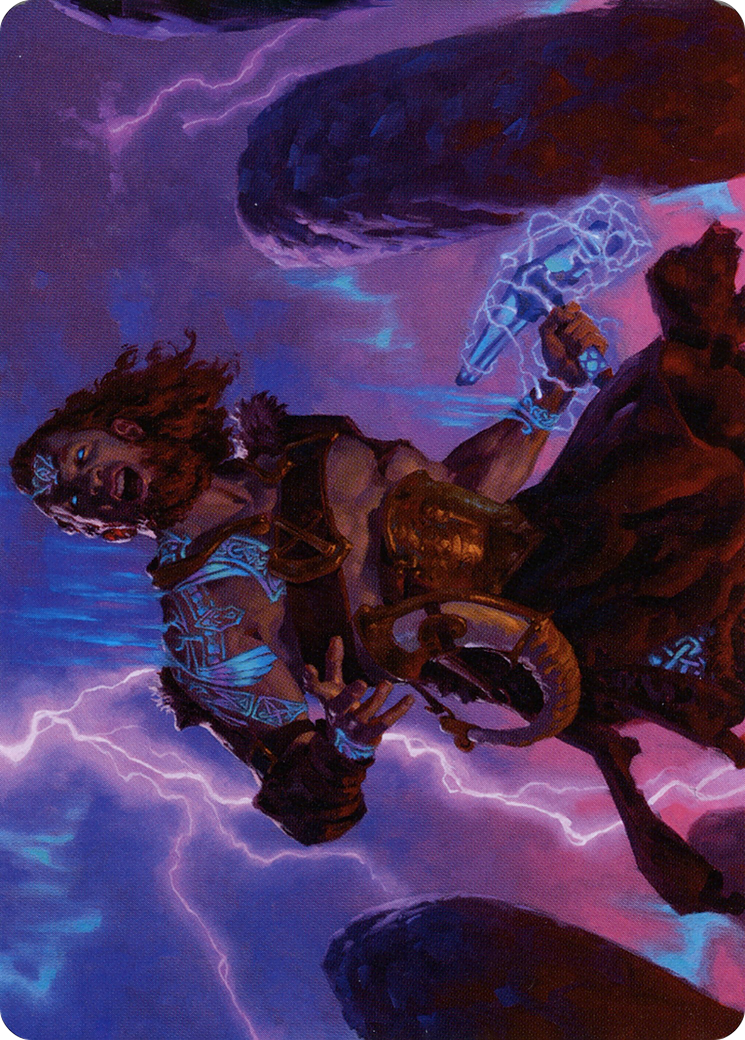 Toralf, God of Fury // Toralf, God of Fury (ASKHM-039) - Art Series: Kaldheim (Borderless) Foil