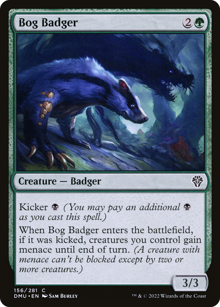 Bog Badger (DMU-156) - Dominaria United Foil