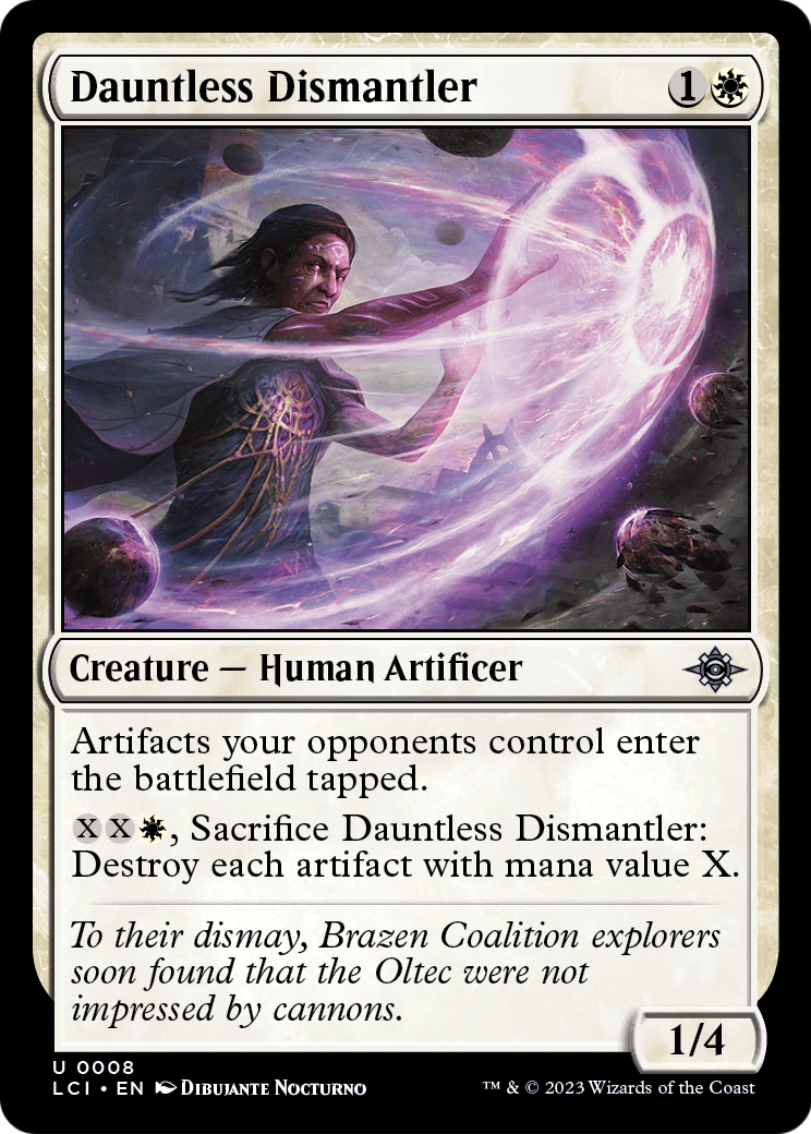Dauntless Dismantler (LCI-008) - The Lost Caverns of Ixalan