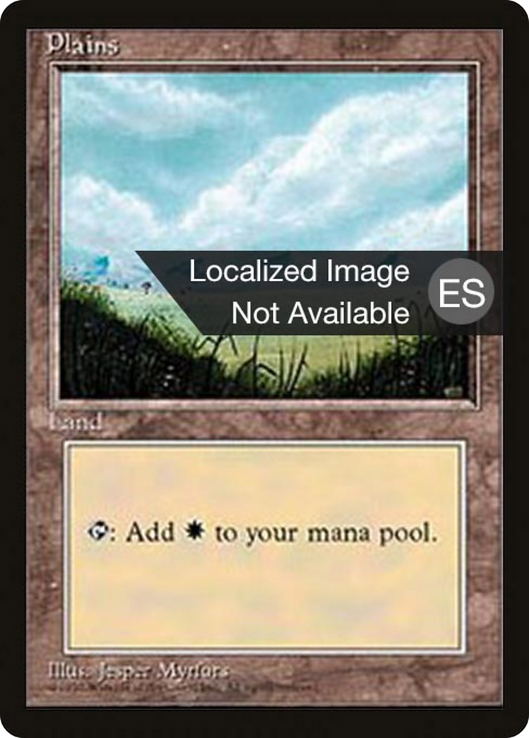 Plains (A) (4BB-188) - Fourth Edition Foreign Black Border