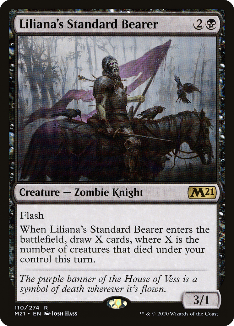 Liliana's Standard Bearer (M21-110) - Core Set 2021
