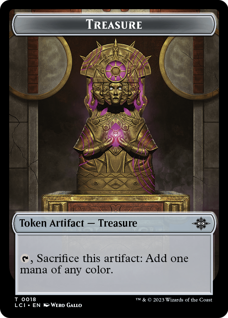 Treasure (TLCI-018) - The Lost Caverns of Ixalan Tokens Foil