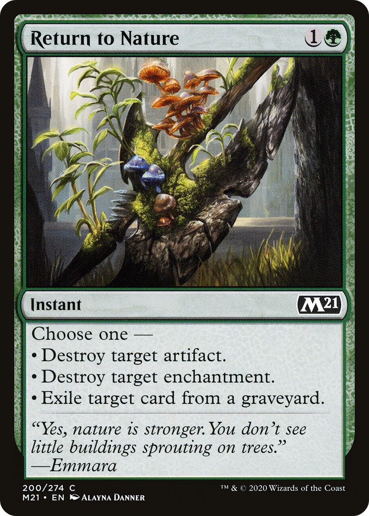Return to Nature (M21-200) - Core Set 2021