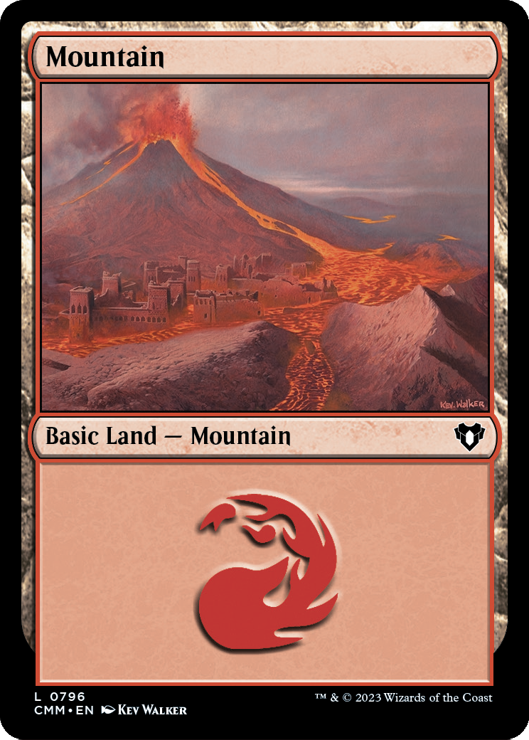 Mountain (0796) (CMM-796) - Commander Masters