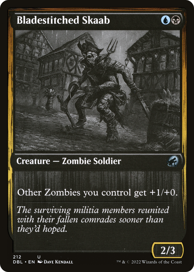 Bladestitched Skaab (DBL-212) - Innistrad: Double Feature Foil