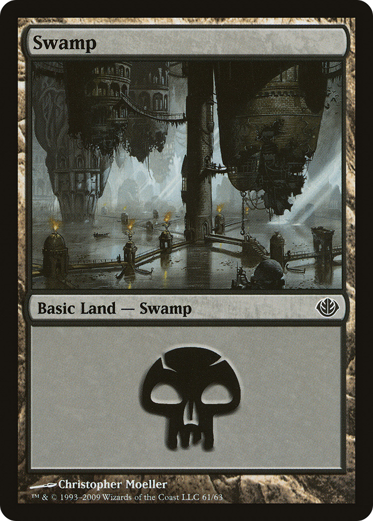 Swamp (61) (DDD-061) - Duel Decks: Garruk vs. Liliana