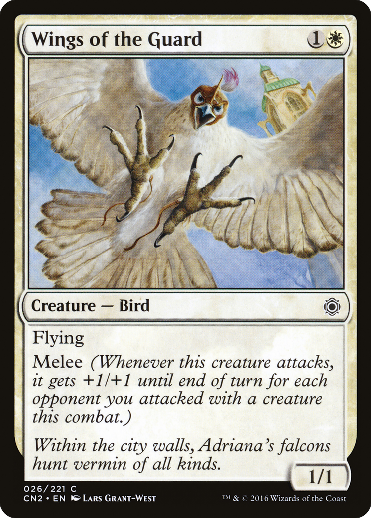 Wings of the Guard (CN2-026) - Conspiracy: Take the Crown Foil