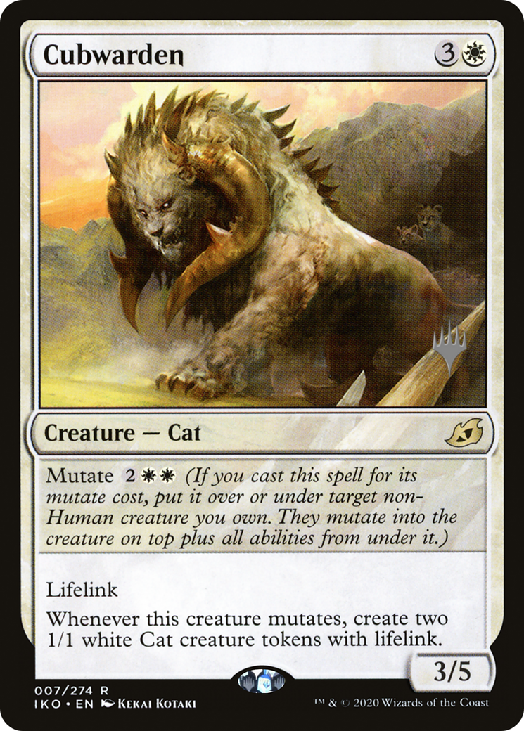 Cubwarden (PPIKO-007) - Ikoria: Lair of Behemoths Promos