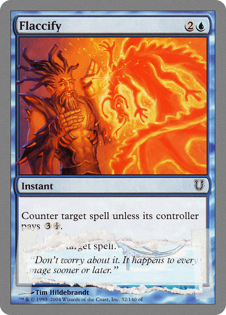 Flaccify (UNH-032) - Unhinged Foil