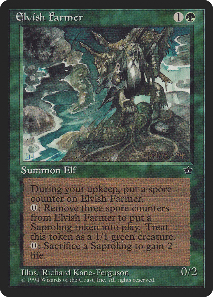 Elvish Farmer (FEM-) - Fallen Empires