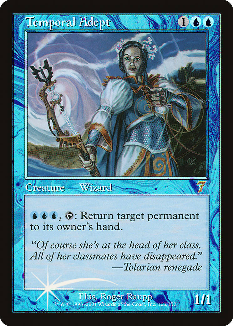 Temporal Adept (7ED-103★) - 7th Edition