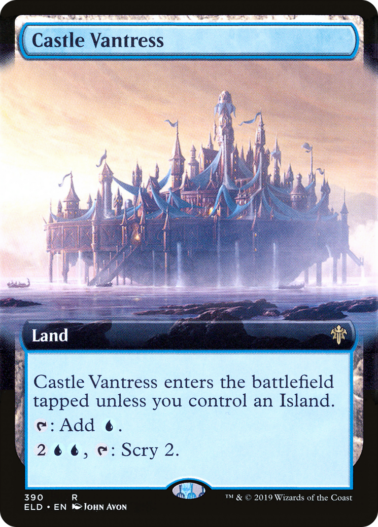 Castle Vantress (Extended Art) (ELD-390) - Throne of Eldraine: (Extended Art) Foil
