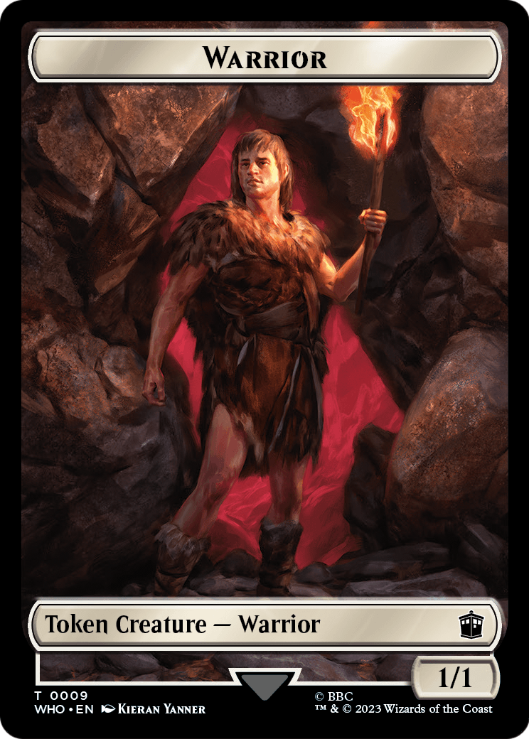 Warrior (TWHO-009) - Doctor Who Tokens Foil