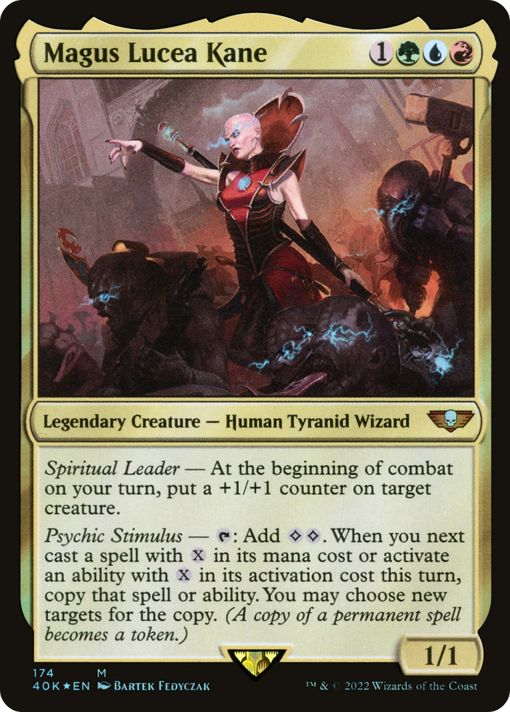 Magus Lucea Kane (40K-174) - Warhammer 40,000 Commander Foil