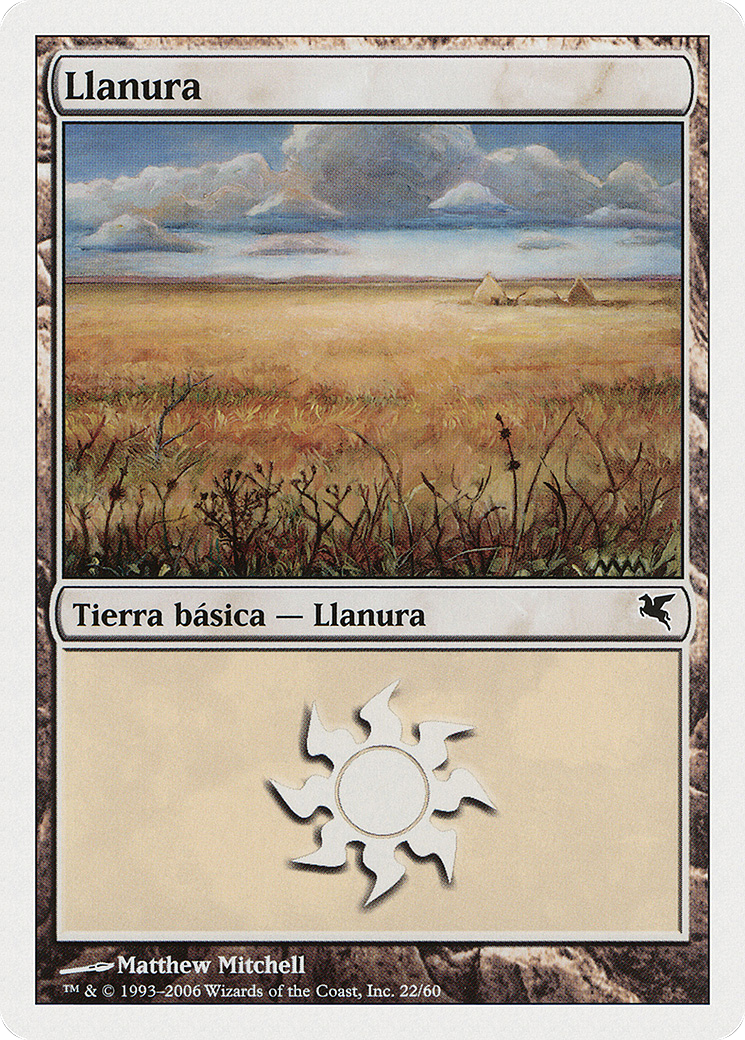 Plains (Spanish) - "Llanura" (G22) (PSAL-G22) - Salvat 2005