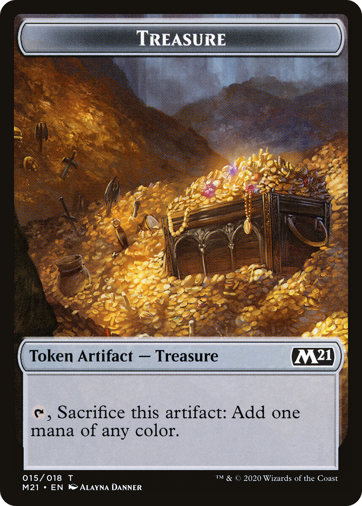 Treasure (TM21-015) - Core Set 2021 Tokens