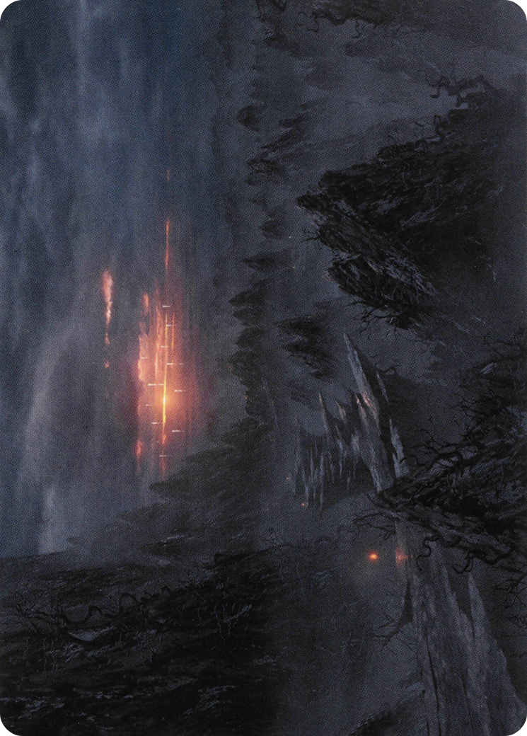 Sundown Pass // Sundown Pass (AVOW-068) - Crimson Vow Art Series (Borderless) Foil