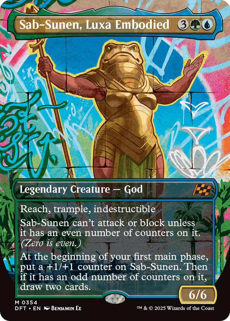 Sab-Sunen, Luxa Embodied (Borderless) (DFT-354) - Aetherdrift
