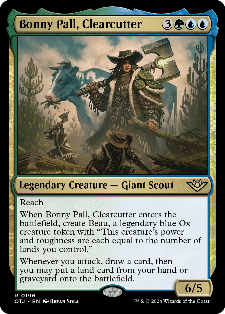 Bonny Pall, Clearcutter (OTJ-196) - Outlaws of Thunder Junction