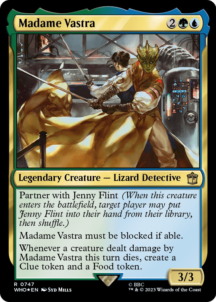 Madame Vastra (Surge Foil) (WHO-747) - Doctor Who Foil