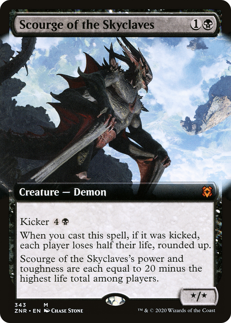 Scourge of the Skyclaves (Extended Art) (ZNR-343) - Zendikar Rising: (Extended Art)