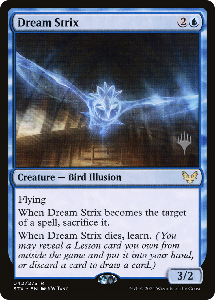 Dream Strix (PPSTX-042) - Strixhaven: School of Mages Promos Foil