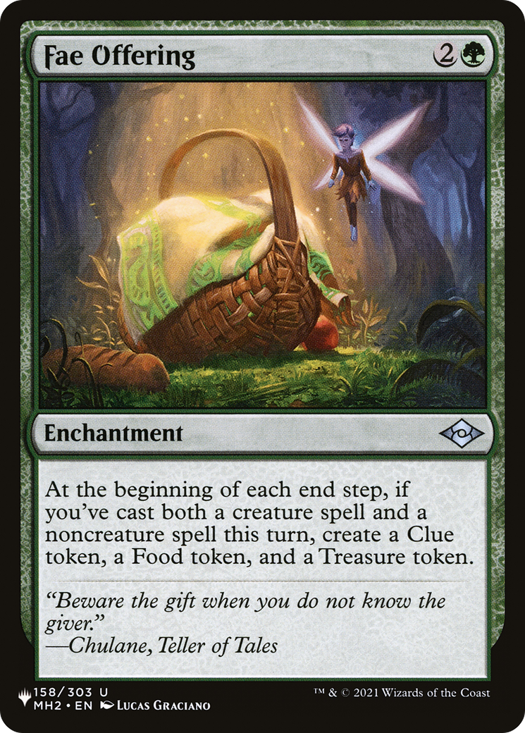 Fae Offering (LIST-MH2-158) - The List
