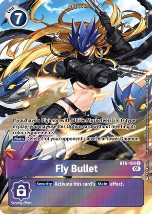 Fly Bullet (Premium Deck Set) (BT6-109) - Double Diamond Foil