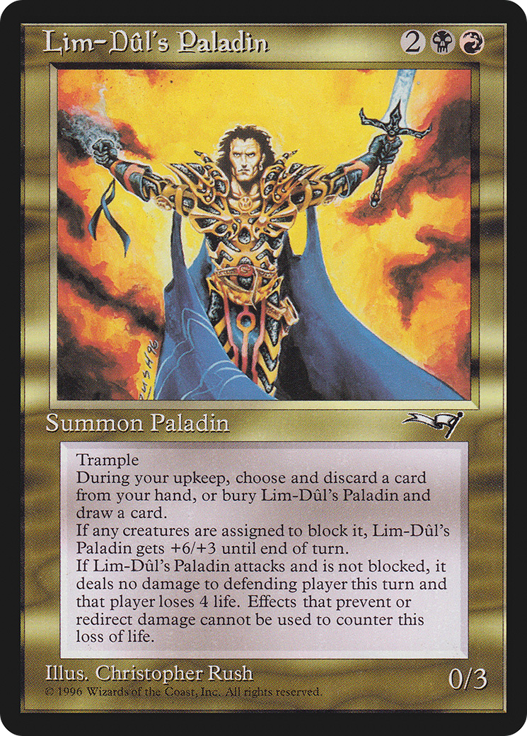 Lim-Dul's Paladin (ALL-) - Alliances
