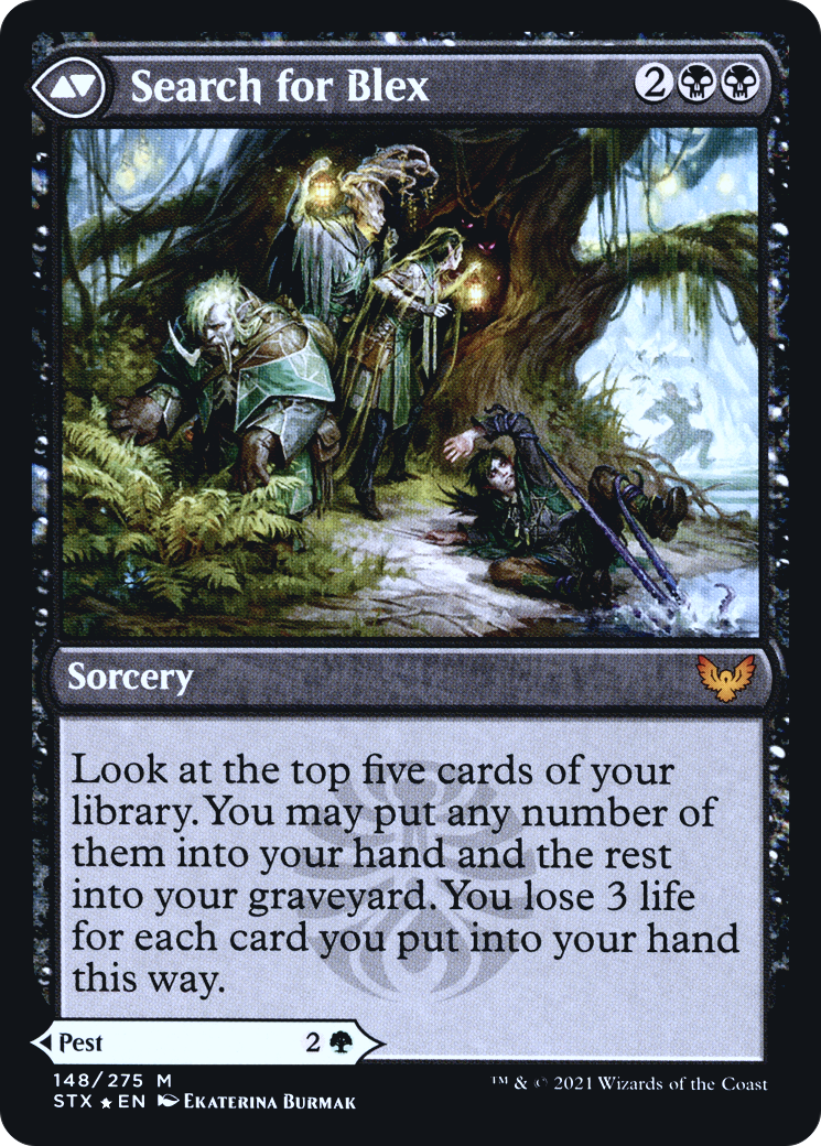 Blex, Vexing Pest (PRE-148S) - Strixhaven: School of Mages Promos Foil
