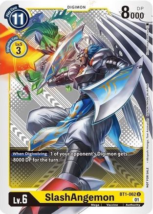 SlashAngemon (XROS Encounter Pre-Release Tournament Winner Card) (BT1-062) - Xros Encounter Pre-Release Cards