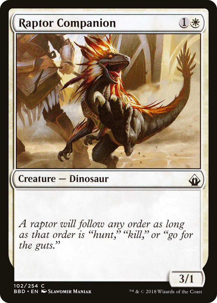 Raptor Companion (BBD-102) - Battlebond