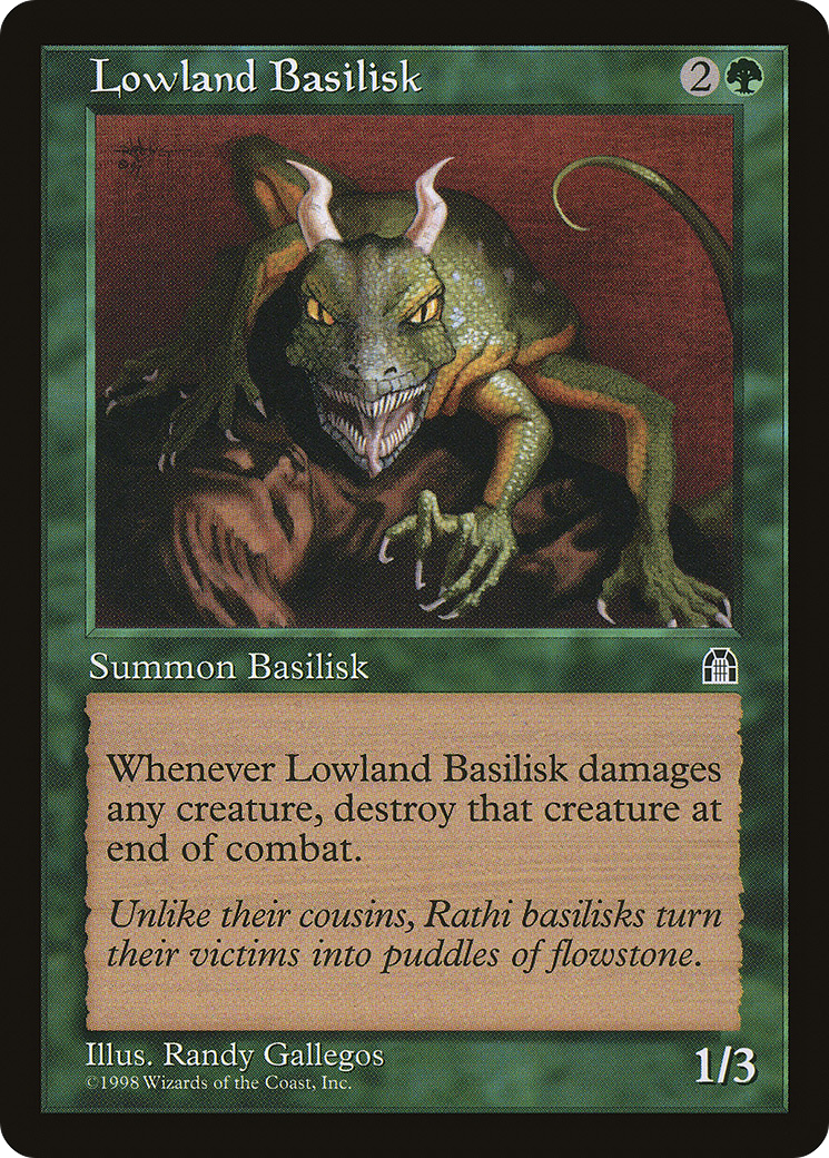 Lowland Basilisk (STH-109) - Stronghold