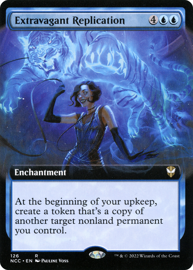 Extravagant Replication (Extended Art) (NCC-126) - New Capenna Commander: (Extended Art)